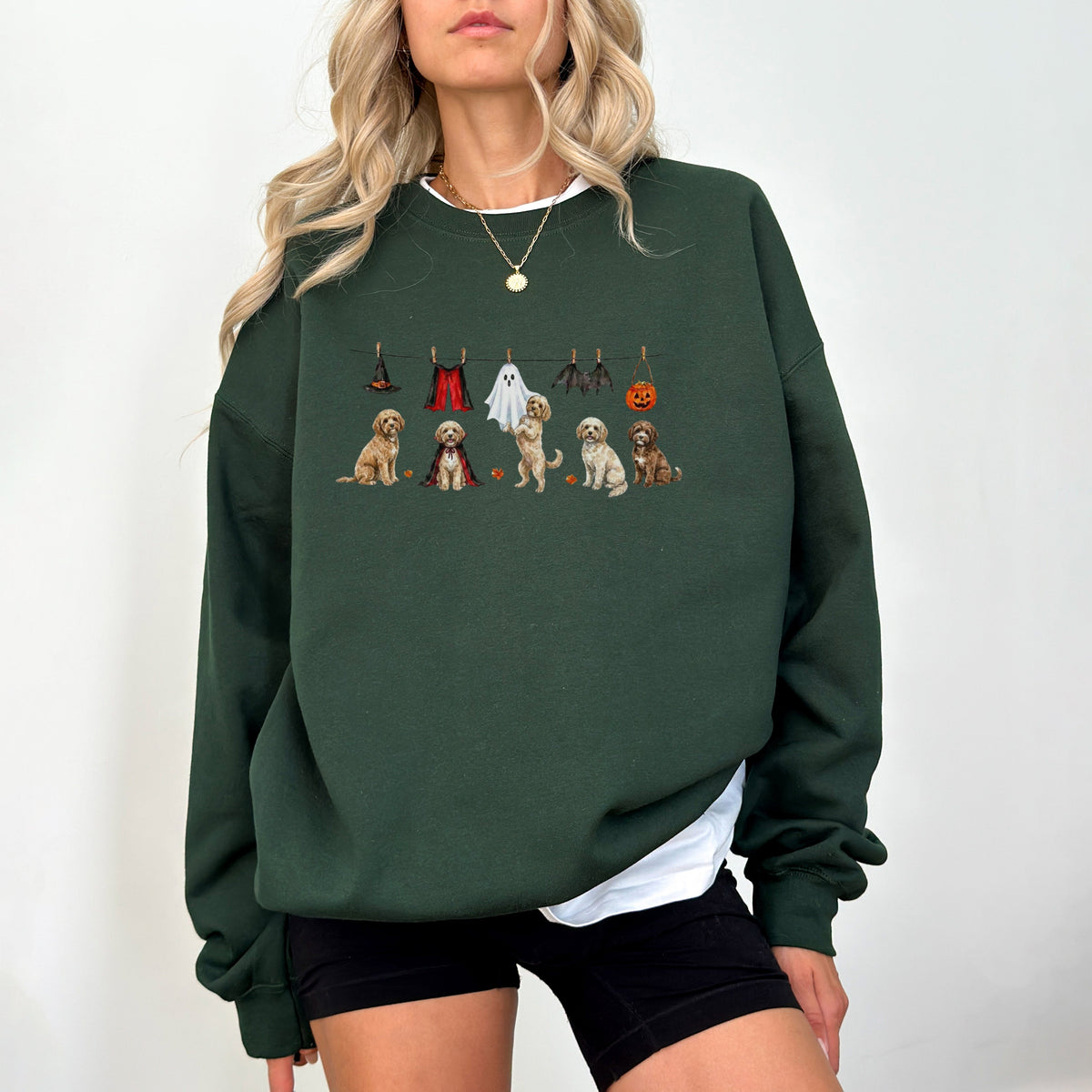 Cavapoo Halloween Sweatshirt