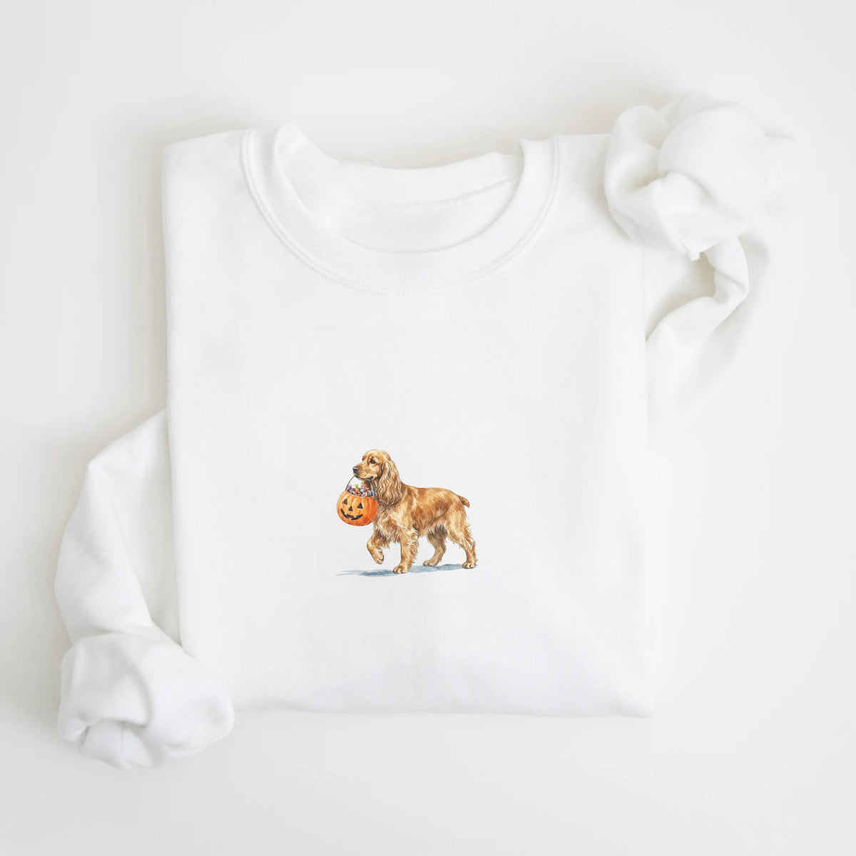 Cocker Spaniel Halloween Sweatshirt