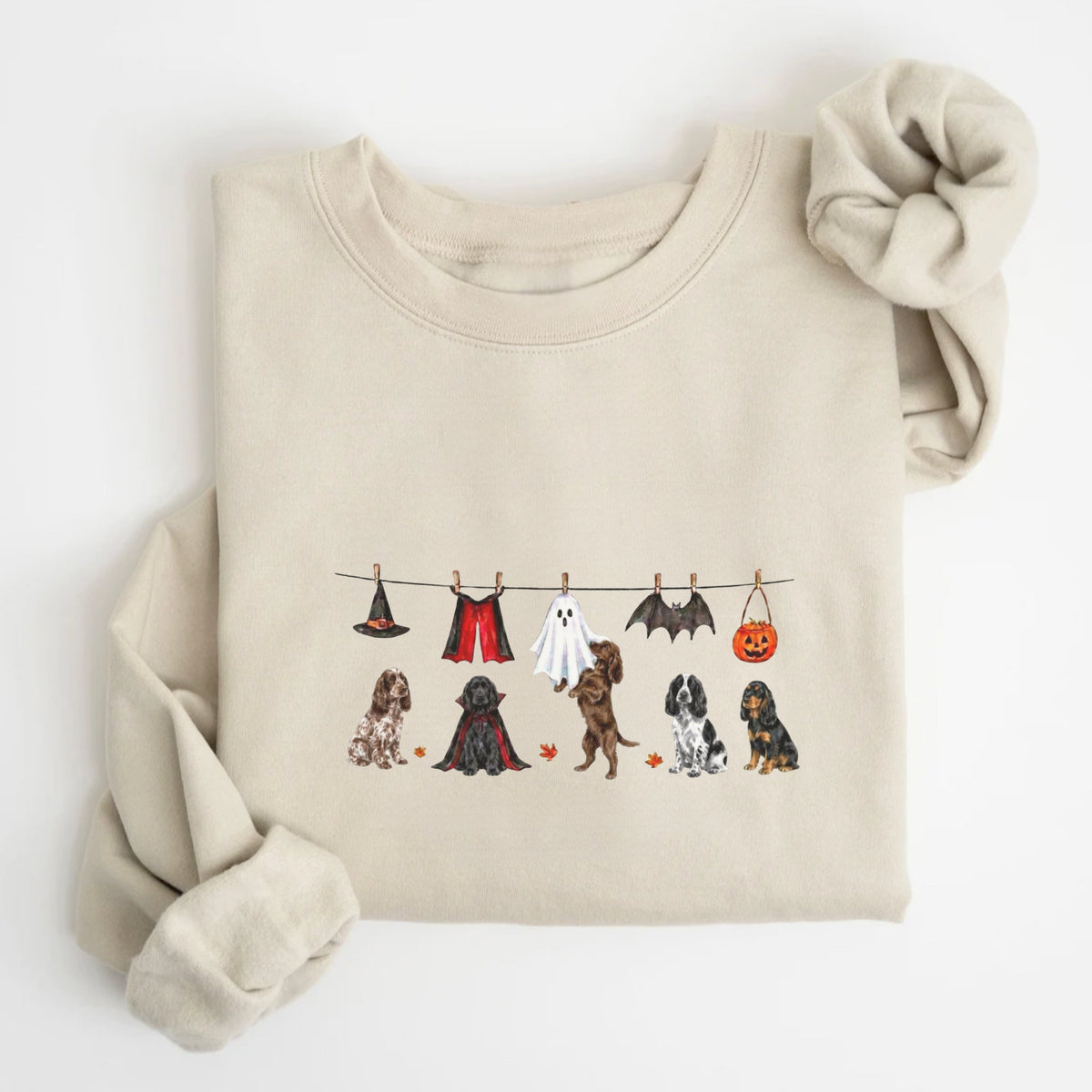 Cocker Spaniel Halloween Sweatshirt