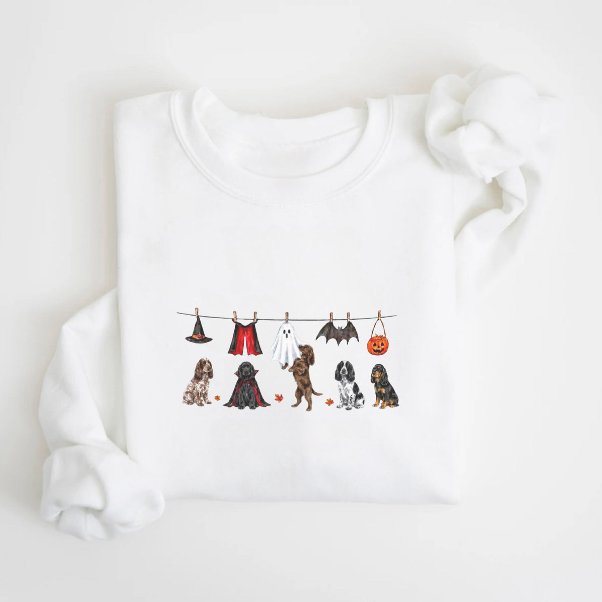 Cocker Spaniel Halloween Sweatshirt