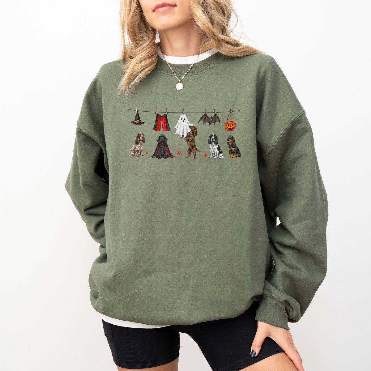 Cocker Spaniel Halloween Sweatshirt