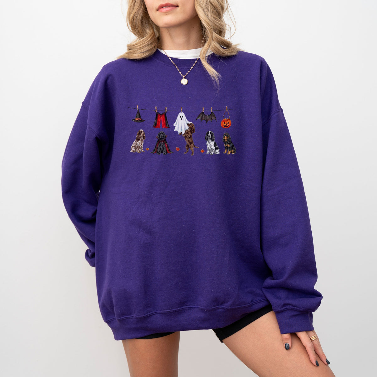 Cocker Spaniel Halloween Sweatshirt