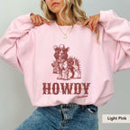 English Springer Spaniel Howdy Christmas Sweatshirt