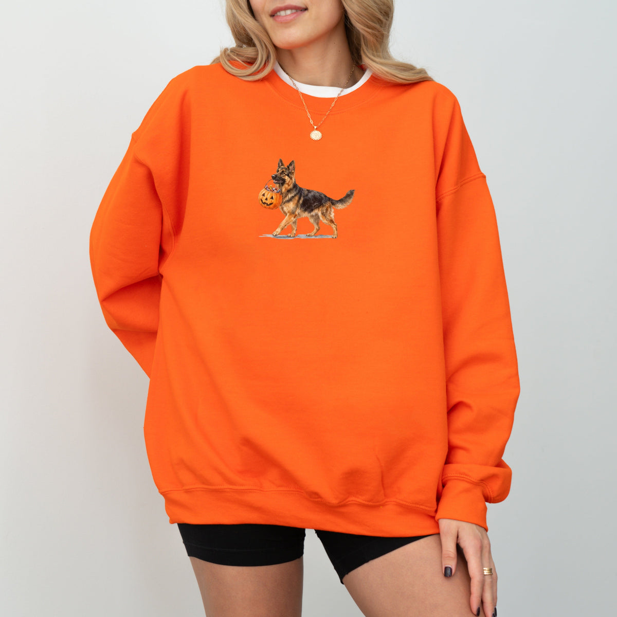 German Shepherd Halloween Sweatshirt