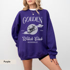 Golden Retriever Witch Club Sweatshirt