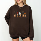 Goldendoodle Apricot Halloween Sweatshirt