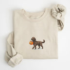 Goldendoodle Chocolate Halloween Sweatshirt