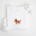 Goldendoodle Red Halloween Sweatshirt