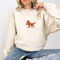 Goldendoodle Red Halloween Sweatshirt