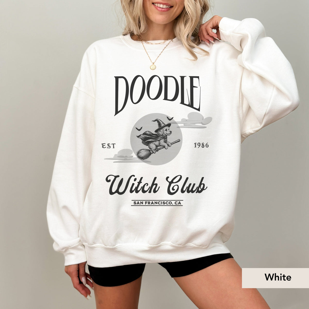 Goldendoodle Witch Club Sweatshirt