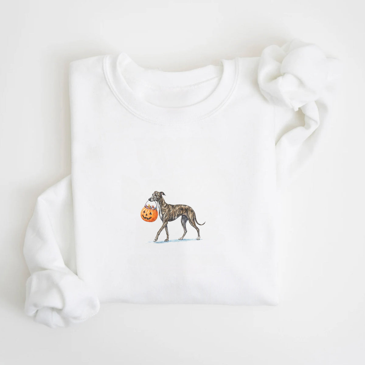 Greyhound Brindle Halloween Sweatshirt