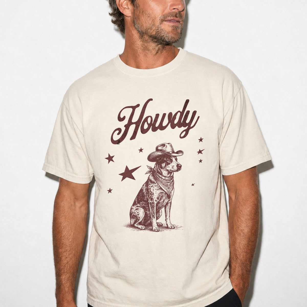Howdy Australian Cattle Dog T-shirt