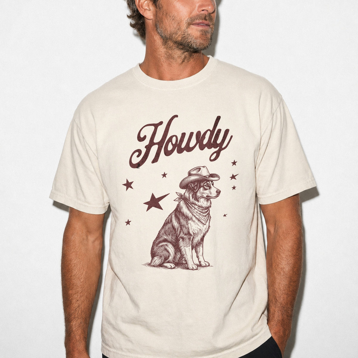 Howdy Australian Shepherd T-shirt