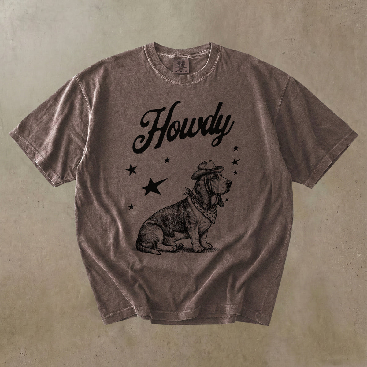 Howdy Basset Hound T-shirt