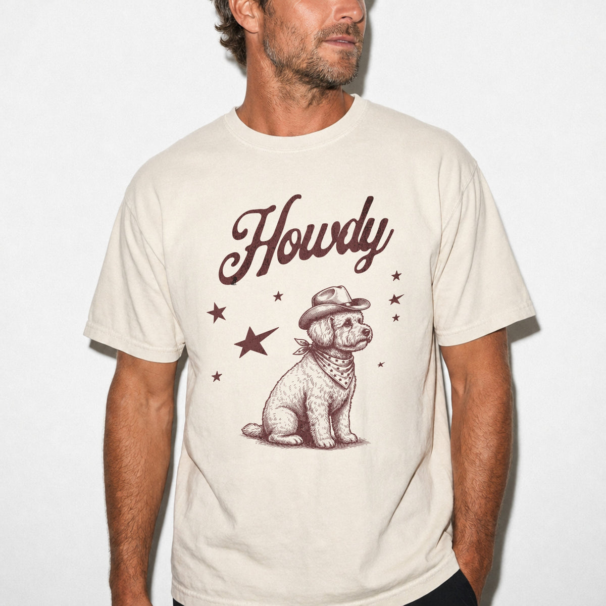 Howdy Bichon Frise T-shirt
