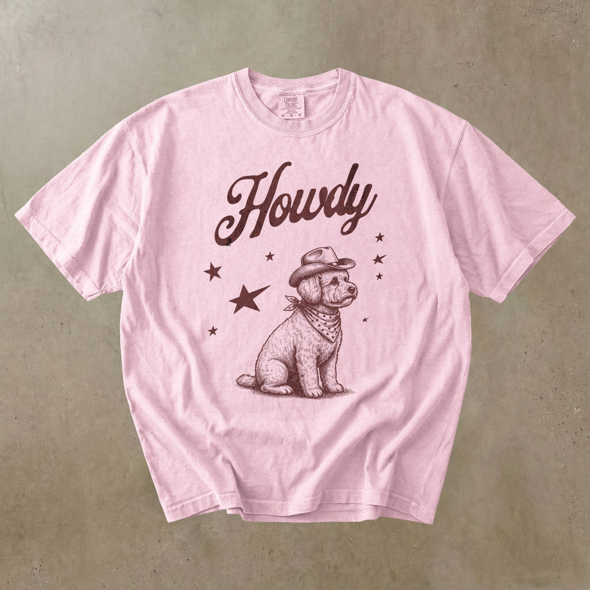 Howdy Bichon Frise T-shirt