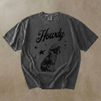 Howdy Boston Terrier  T-shirt
