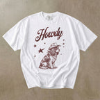 Howdy Cavalier King Charles Spaniel T-shirt
