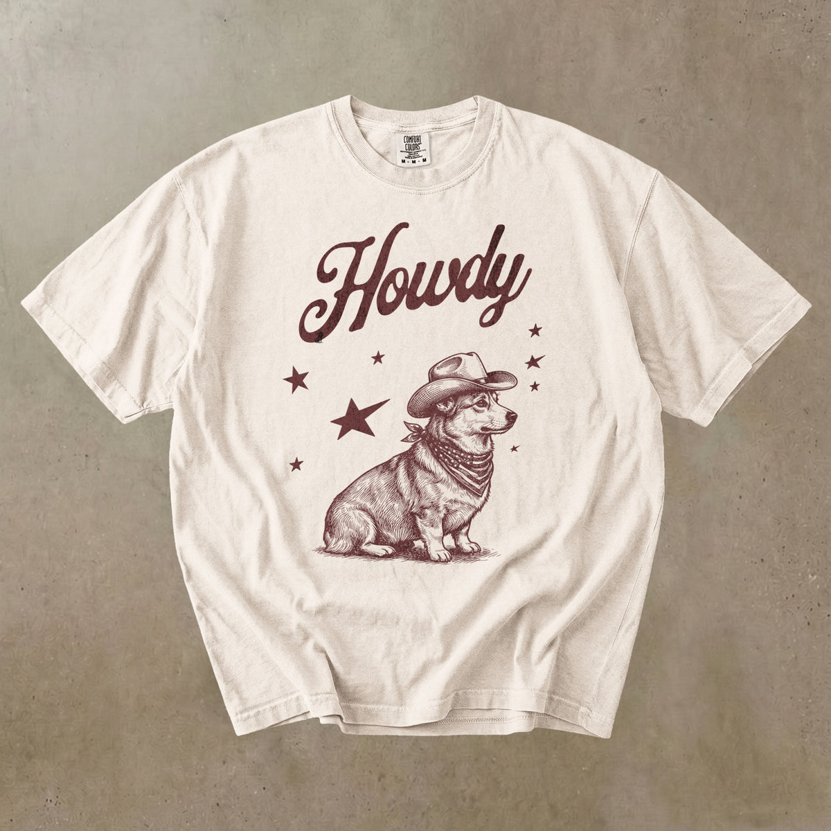 Howdy Corgi T-shirt