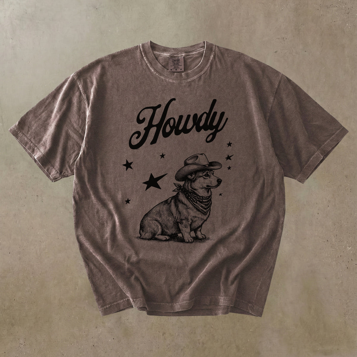 Howdy Corgi T-shirt