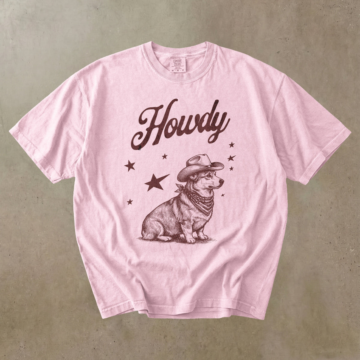 Howdy Corgi T-shirt