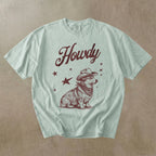 Howdy Corgi T-shirt