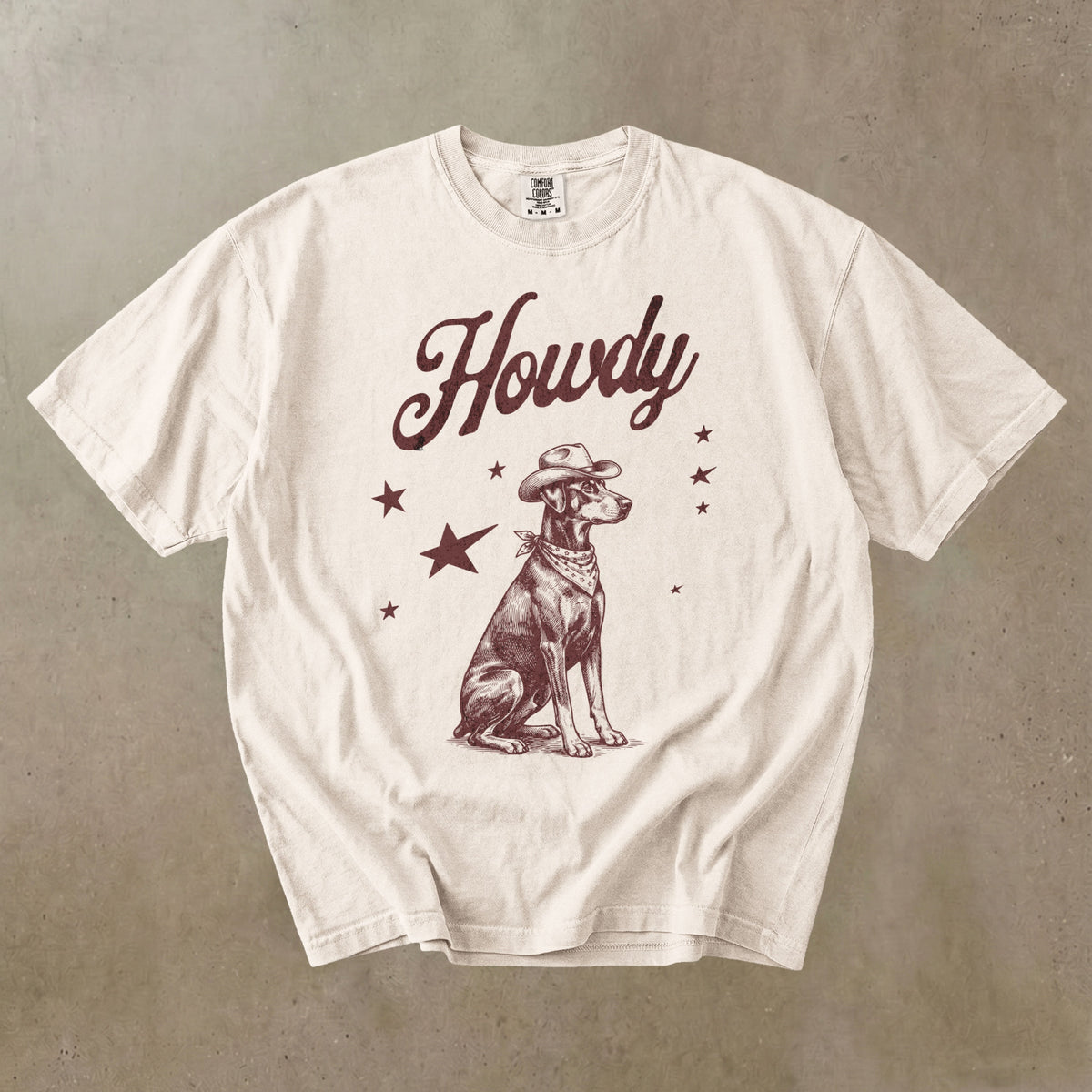 Howdy Doberman Pinscher T-shirt