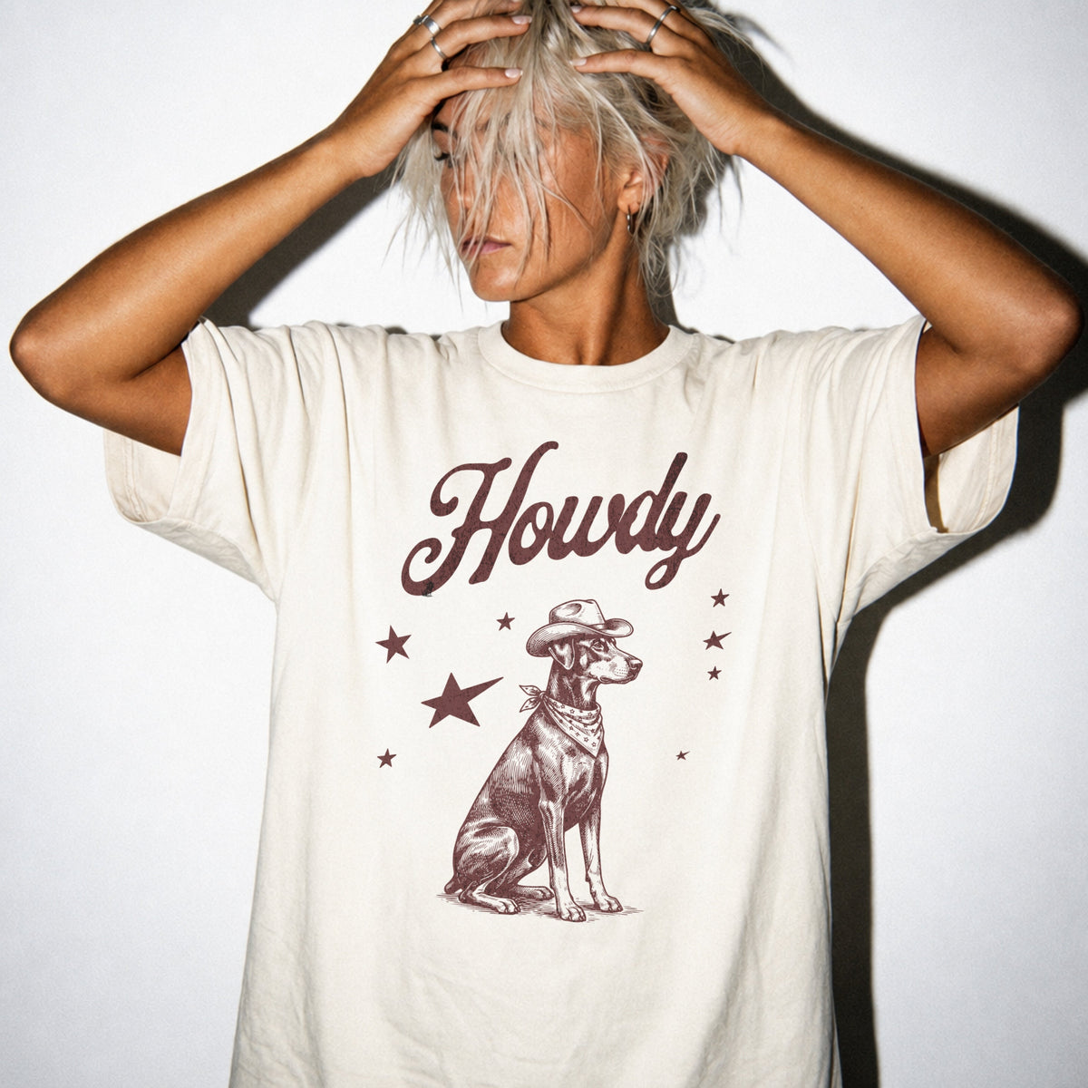 Howdy Doberman Pinscher T-shirt