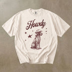 Howdy German Wirehaired Pointer T-shirt