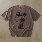 Howdy German Wirehaired Pointer T-shirt