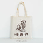 Howdy Great Pyrenees Tote Bag