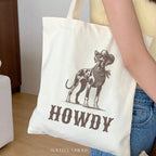 Howdy Great dane Tote Bag