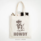 Howdy Jack Russell Tote Bag