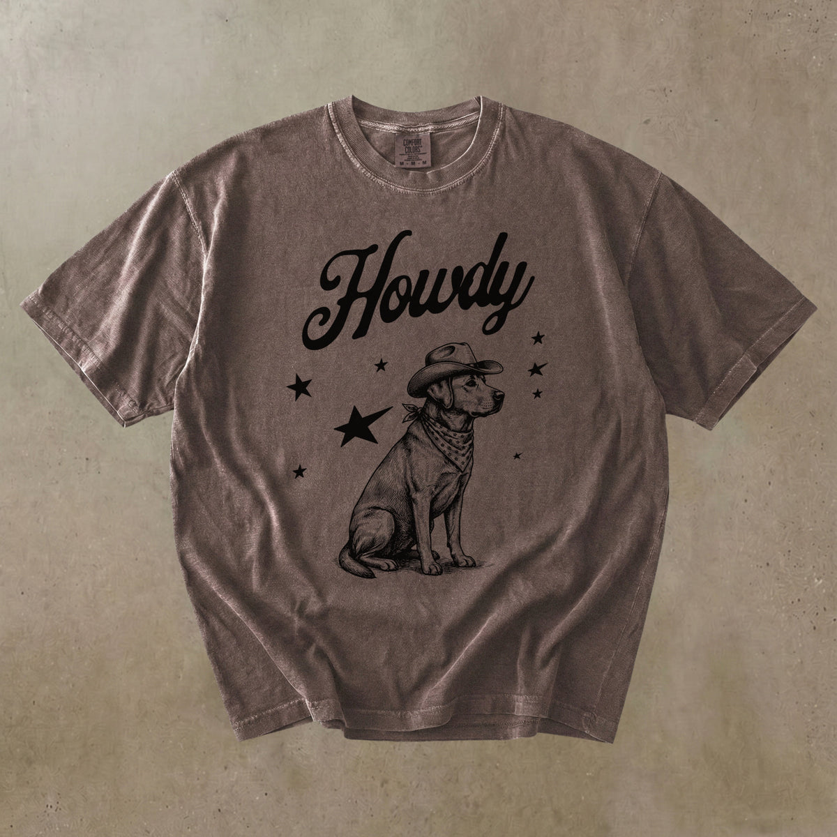 Howdy Labrador T-shirt