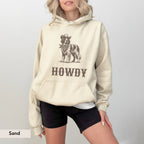 Howdy Large Munsterlander Hoodie