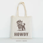 Howdy Maltipoo Tote Bag