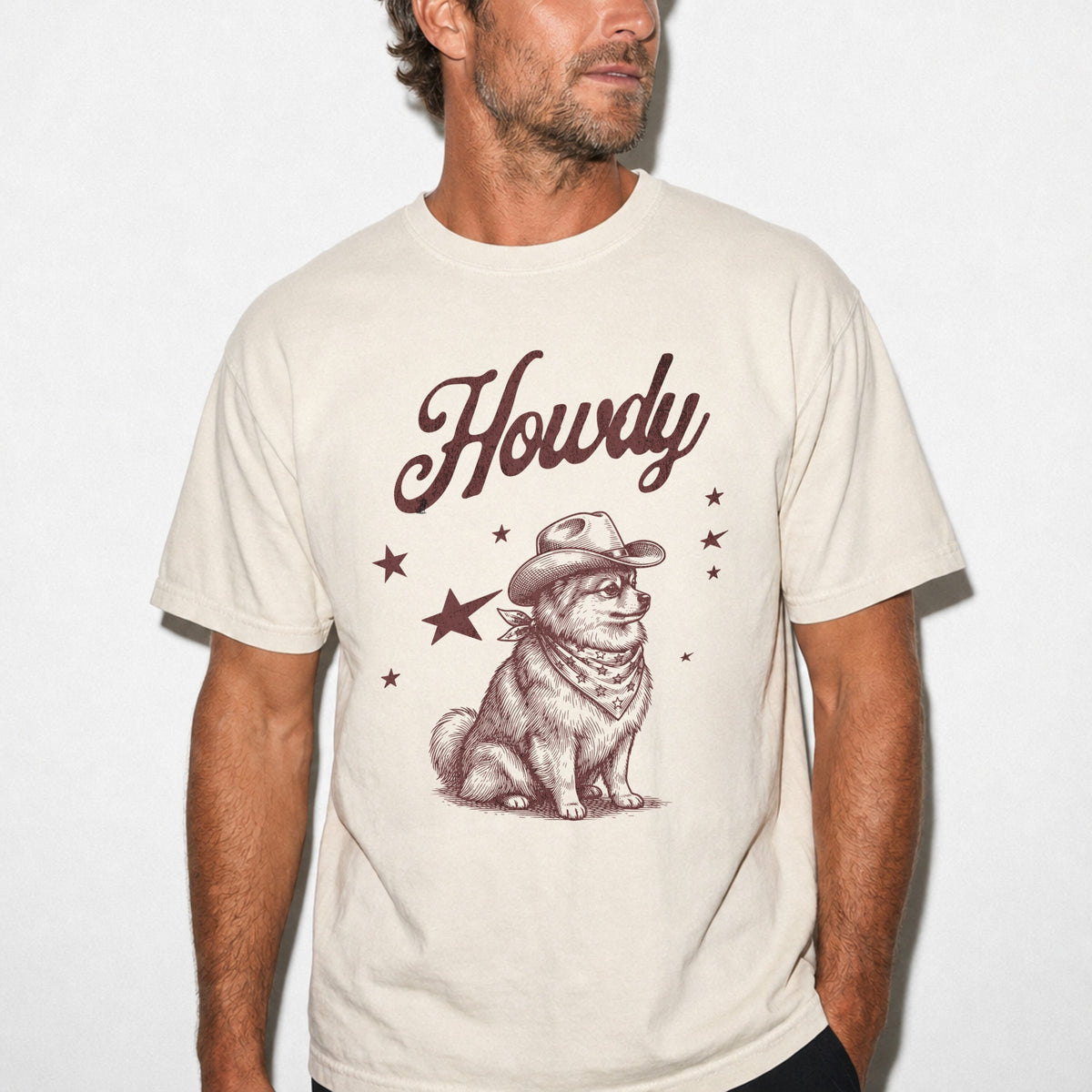 Howdy Pomeranian T-shirt