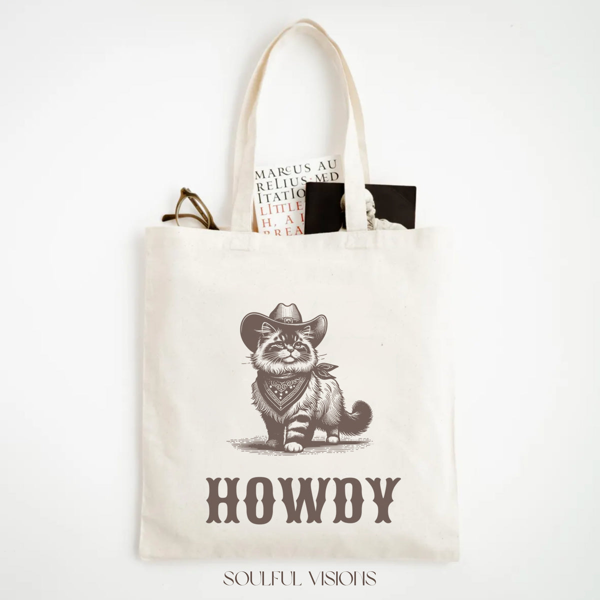 Howdy Ragdoll Tote Bag