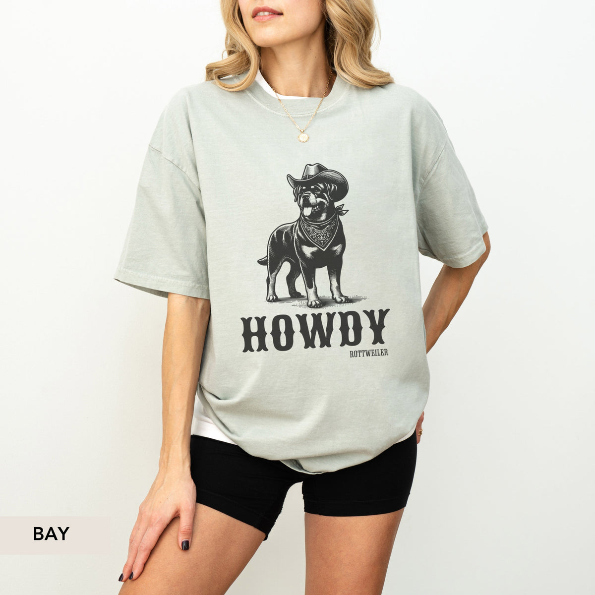Howdy Rottweiler Shirt