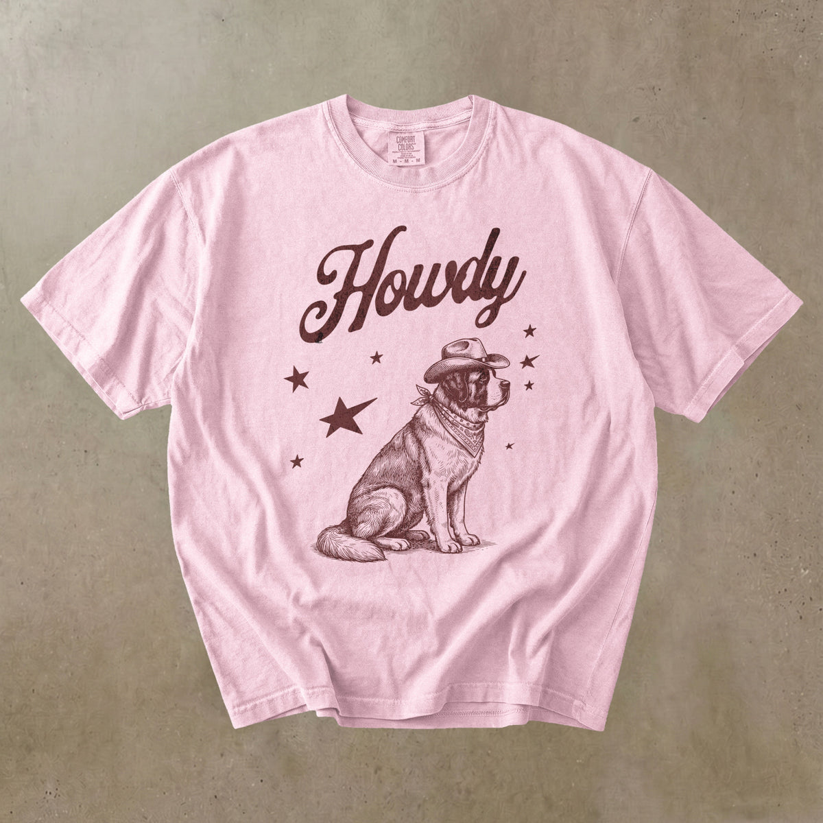 Howdy Saint Bernard T-shirt