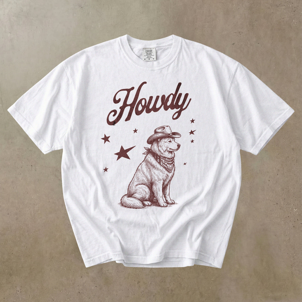 Howdy Samoyed T-shirt