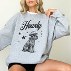 Howdy Schnauzer Sweatshirt