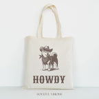 Howdy Shiba inu Tote Bag