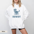 Howdy Tabby Cat Hoodie