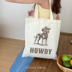 Howdy Vizsla Tote Bag