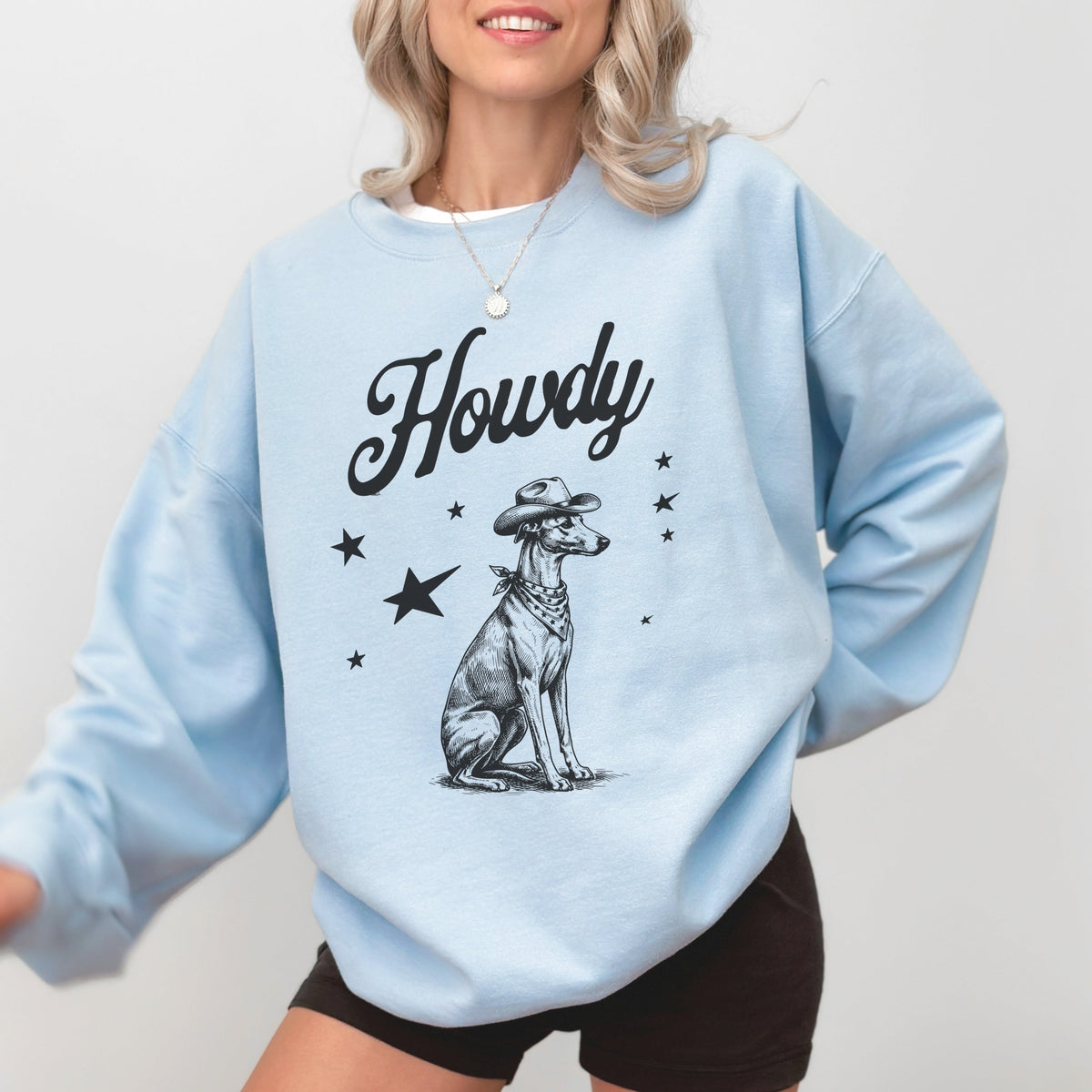 Howdy Whippet Sweatshirt
