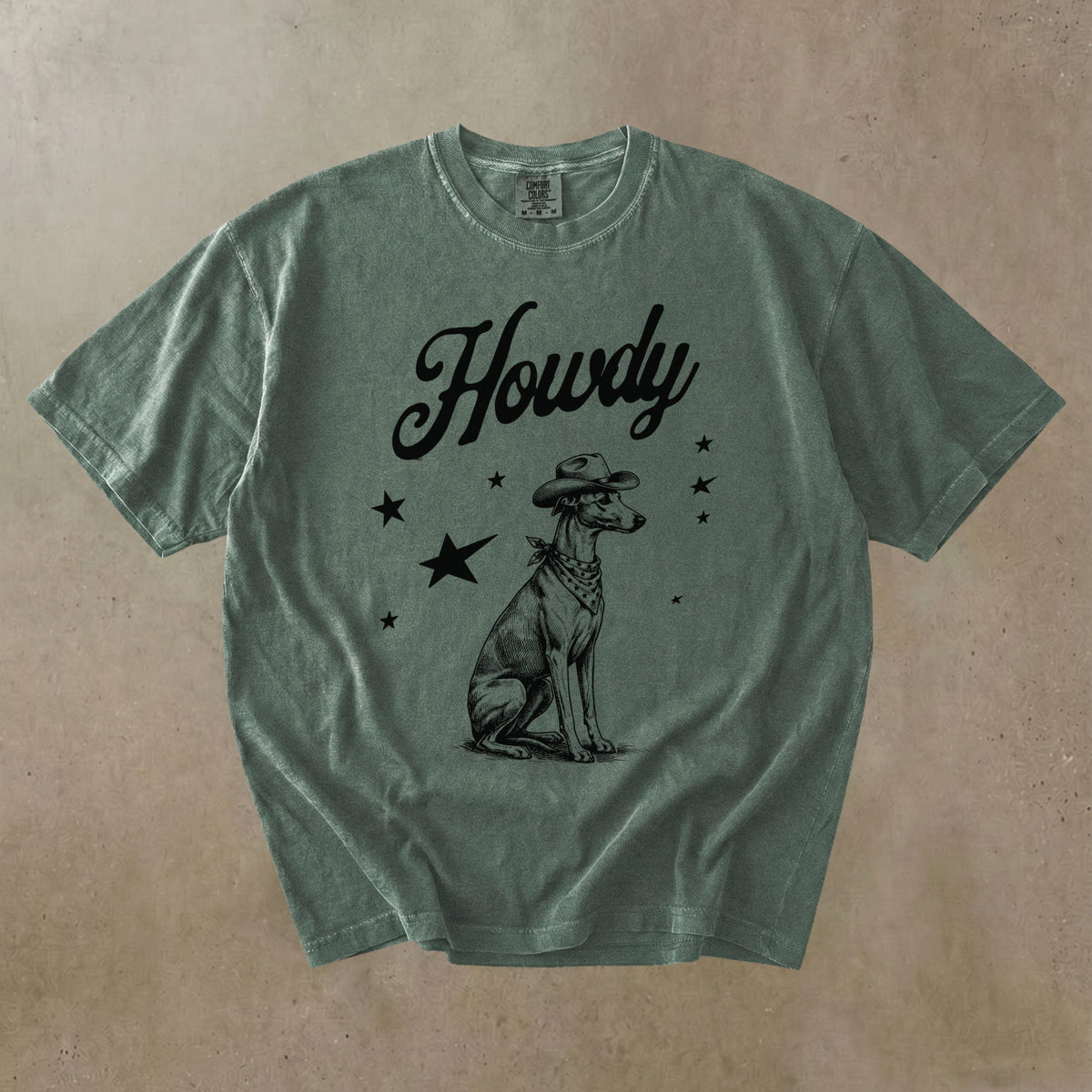 Howdy Whippet T-shirt