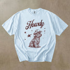 Howdy Yorkshire Terrier T-shirt