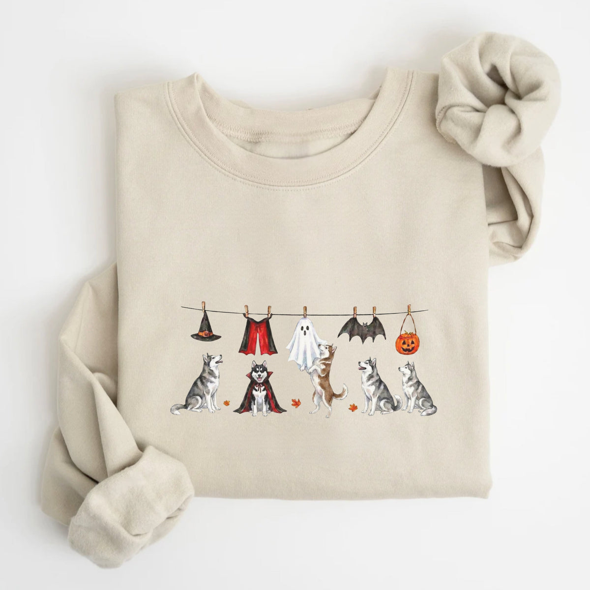 Husky Halloween Sweatshirt