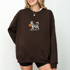 Husky Halloween Sweatshirt